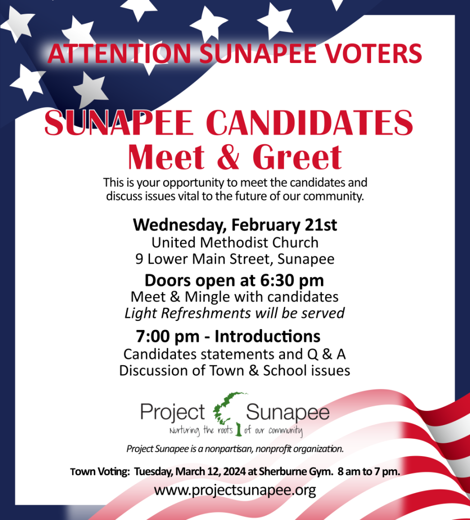 Candidates’ Forum – Project Sunapee